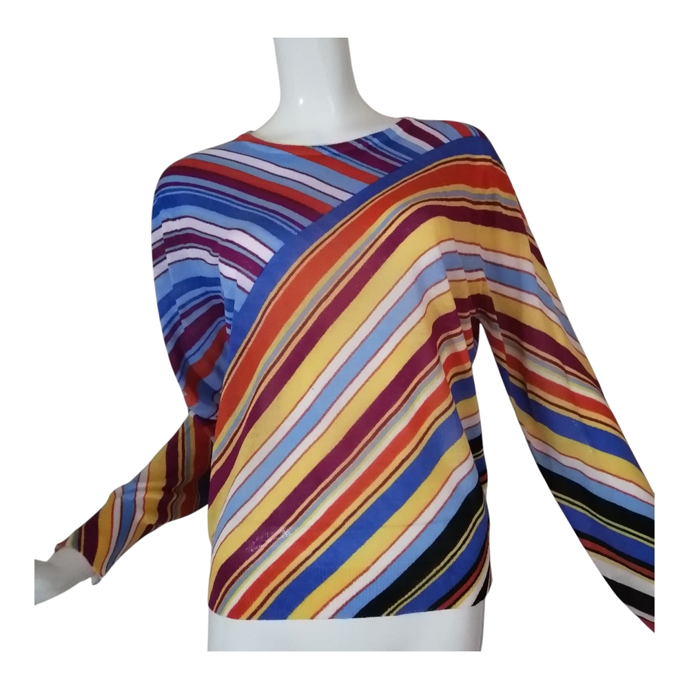 Zara Vibrant Striped Hoodie